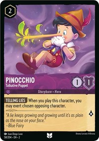 Pinocchio - Talkative Puppet (58/204) [Rise of the Floodborn] | Gear Gaming Bentonville