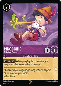 Pinocchio - Talkative Puppet (32) [Disney Lorcana Promo Cards] | Gear Gaming Bentonville