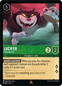 Lucifer - Cunning Cat (85/204) [Rise of the Floodborn] | Gear Gaming Bentonville