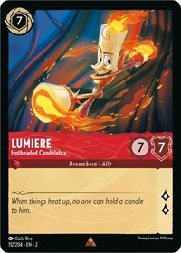 Lumiere - Hotheaded Candelabra (112/204) [Rise of the Floodborn] | Gear Gaming Bentonville