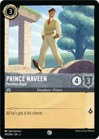 Prince Naveen - Penniless Royal (191/204) [Rise of the Floodborn] | Gear Gaming Bentonville