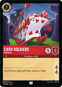 Card Soldiers - Full Deck (105/204) [Rise of the Floodborn] | Gear Gaming Bentonville