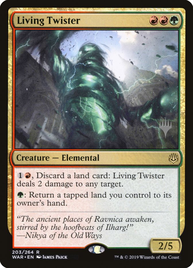 Living Twister (Promo Pack) [War of the Spark Promos] | Gear Gaming Bentonville