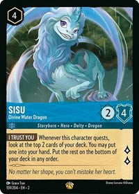 Sisu - Divine Water Dragon (159/204) [Rise of the Floodborn] | Gear Gaming Bentonville