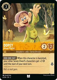 Dopey - Always Playful (6/204) [Rise of the Floodborn] | Gear Gaming Bentonville