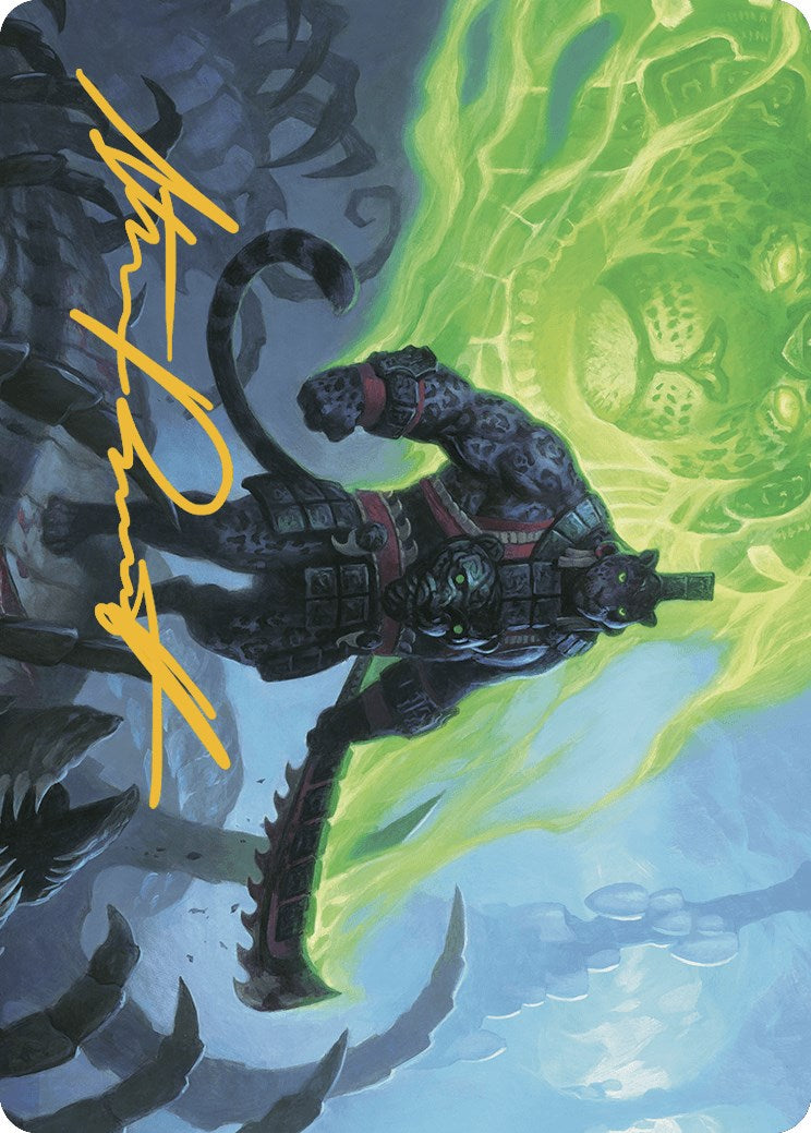 Malamet Veteran Art Card (Gold-Stamped Signature) [The Lost Caverns of Ixalan Art Series] | Gear Gaming Bentonville