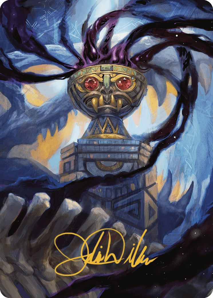 Chalice of the Void Art Card (Gold-Stamped Signature) [The Lost Caverns of Ixalan Art Series] | Gear Gaming Bentonville