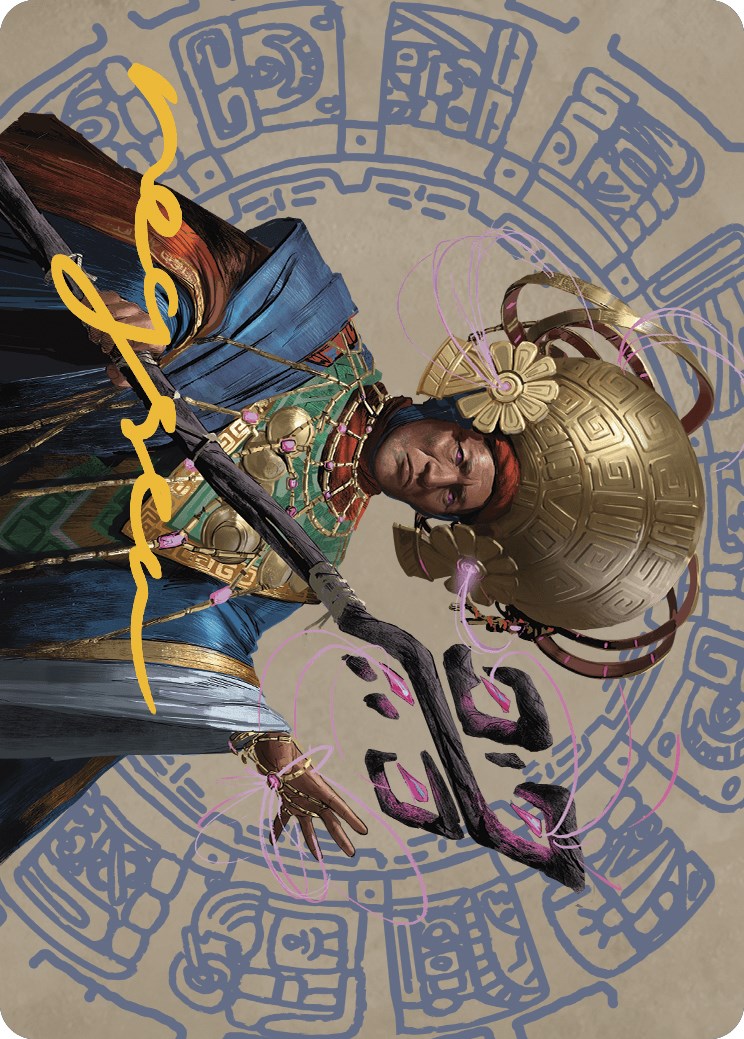 Akal Pakal, First Among Equals Art Card (46/81) (Gold-Stamped Signature) [The Lost Caverns of Ixalan Art Series] | Gear Gaming Bentonville