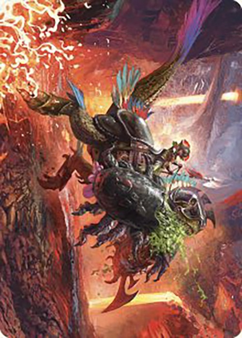 Triumphant Chomp Art Card [The Lost Caverns of Ixalan Art Series] | Gear Gaming Bentonville