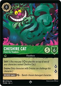 Cheshire Cat - From the Shadows (75/204) [Rise of the Floodborn] | Gear Gaming Bentonville
