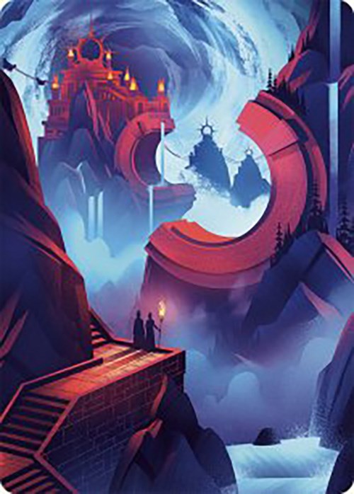 Mountain Art Card [The Lost Caverns of Ixalan Art Series] | Gear Gaming Bentonville