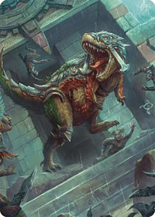 Carnage Tyrant Art Card [The Lost Caverns of Ixalan Art Series] | Gear Gaming Bentonville