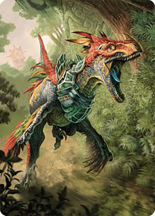 Dinosaur Token Art Card [The Lost Caverns of Ixalan Art Series] | Gear Gaming Bentonville