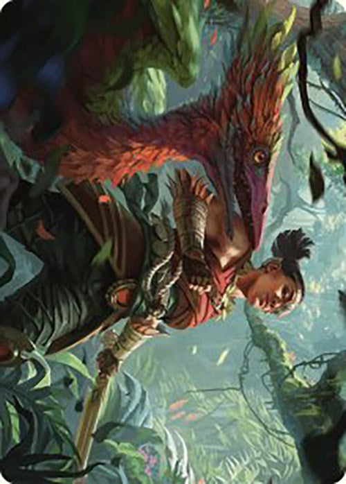 Wayta, Trainer Prodigy Art Card [The Lost Caverns of Ixalan Art Series] | Gear Gaming Bentonville