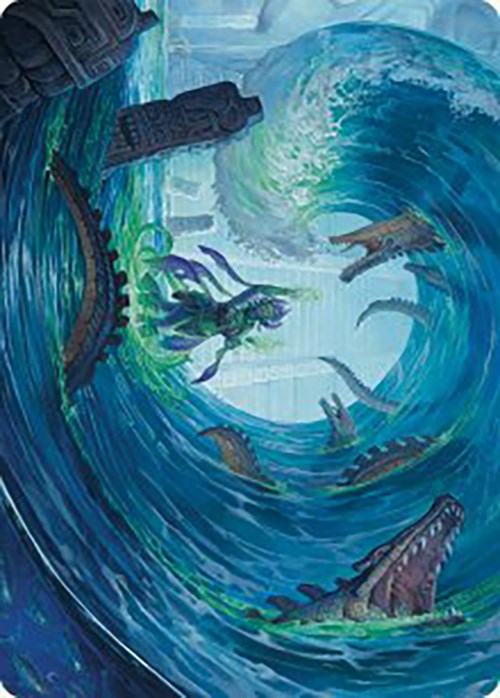 Wave Goodbye Art Card [The Lost Caverns of Ixalan Art Series] | Gear Gaming Bentonville