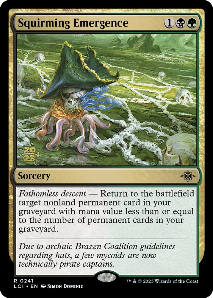 Squirming Emergence [The Lost Caverns of Ixalan Prerelease Cards] | Gear Gaming Bentonville