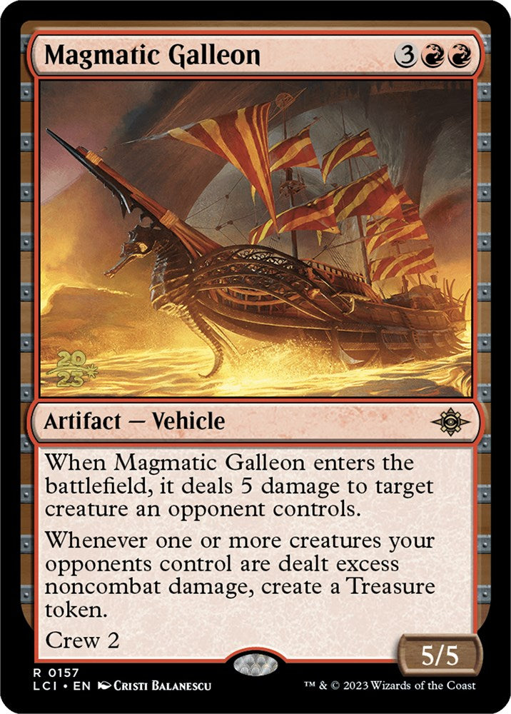 Magmatic Galleon [The Lost Caverns of Ixalan Prerelease Cards] | Gear Gaming Bentonville