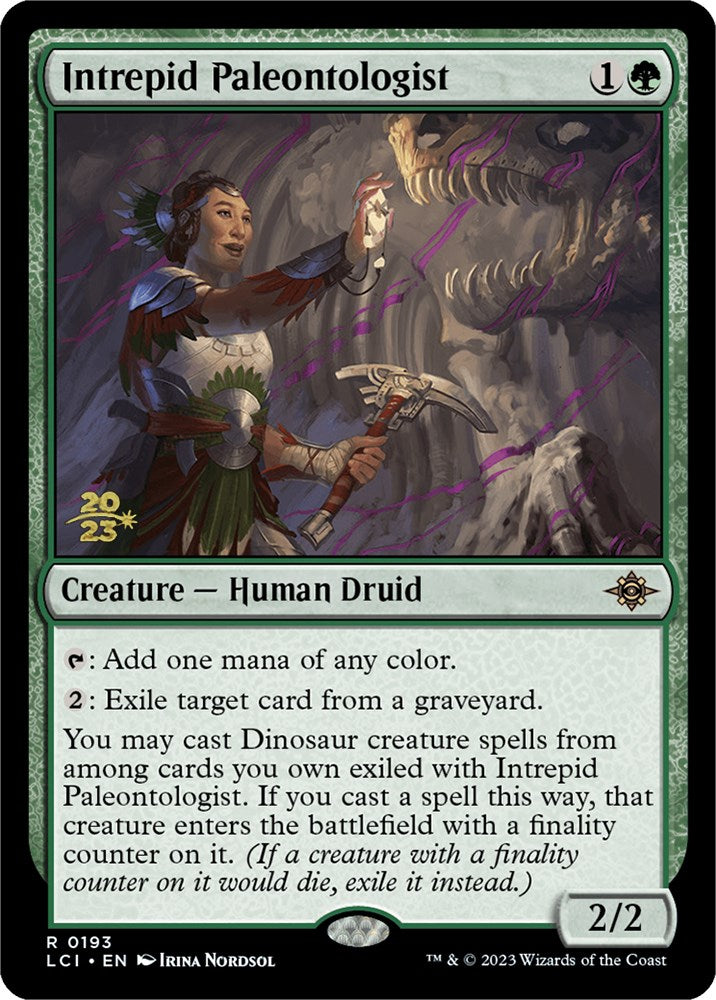 Intrepid Paleontologist [The Lost Caverns of Ixalan Prerelease Cards] | Gear Gaming Bentonville