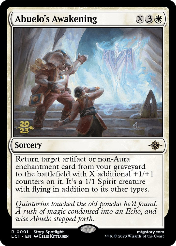 Abuelo's Awakening [The Lost Caverns of Ixalan Prerelease Cards] | Gear Gaming Bentonville