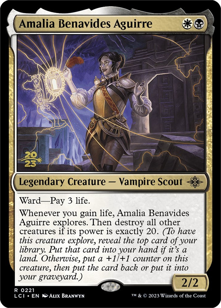 Amalia Benavides Aguirre [The Lost Caverns of Ixalan Prerelease Cards] | Gear Gaming Bentonville