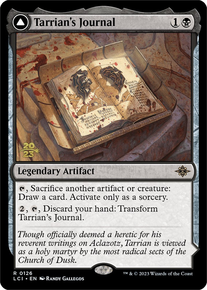 Tarrian's Journal // The Tomb of Aclazotz [The Lost Caverns of Ixalan Prerelease Cards] | Gear Gaming Bentonville