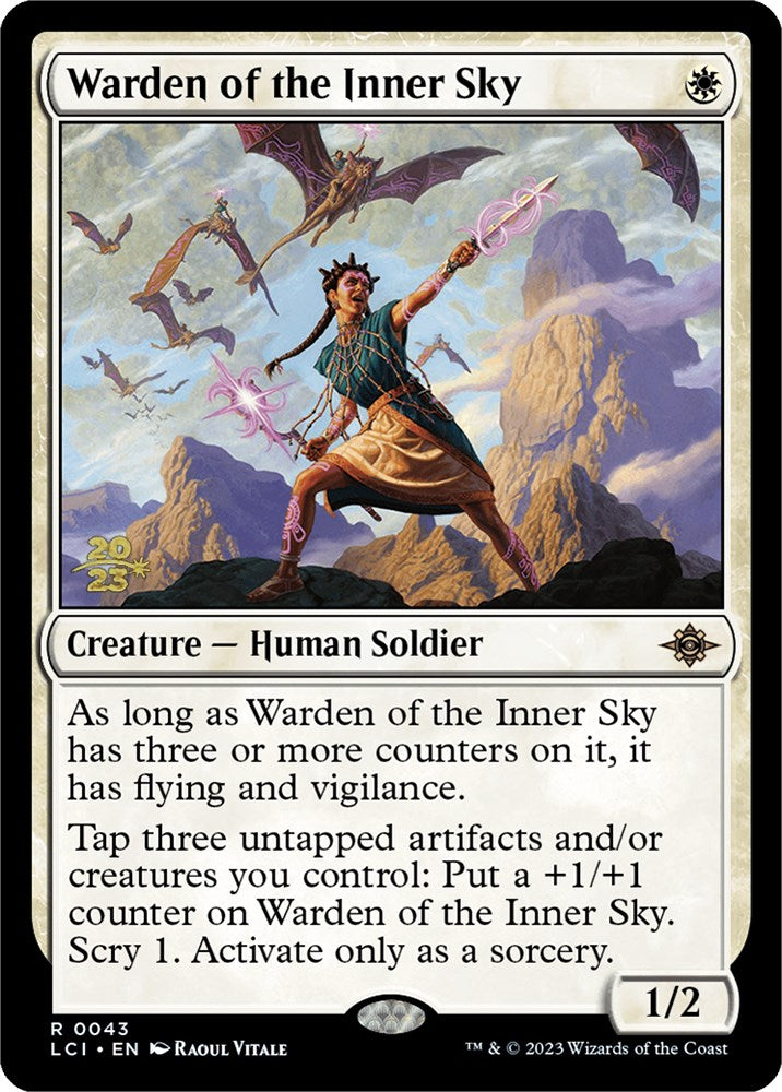 Warden of the Inner Sky [The Lost Caverns of Ixalan Prerelease Cards] | Gear Gaming Bentonville