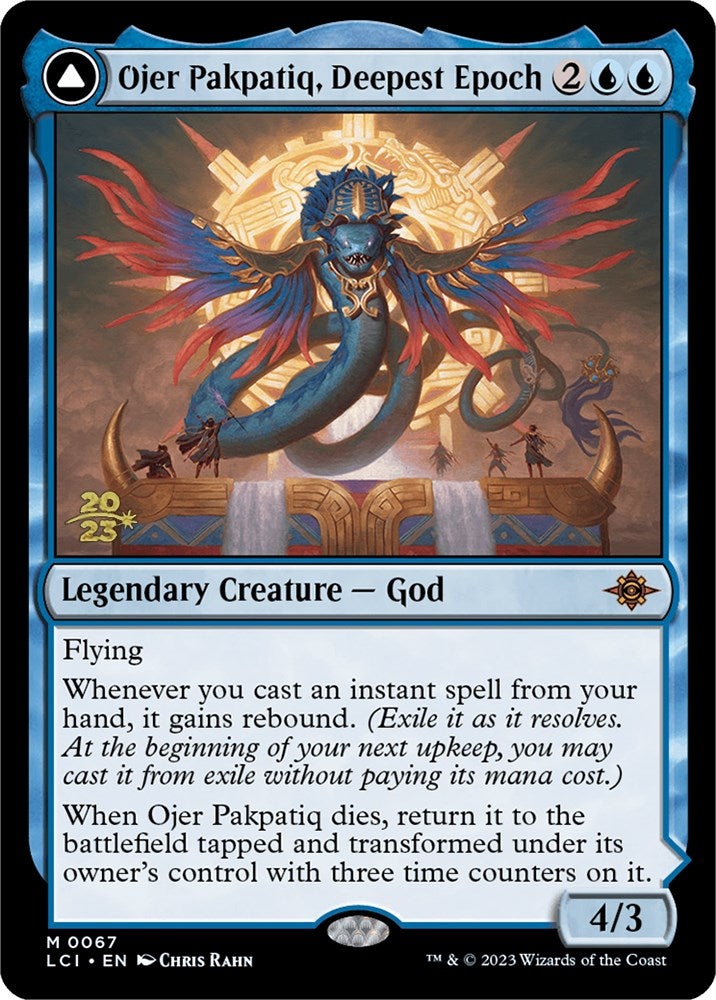 Ojer Pakpatiq, Deepest Epoch // Temple of Cyclical Time [The Lost Caverns of Ixalan Prerelease Cards] | Gear Gaming Bentonville