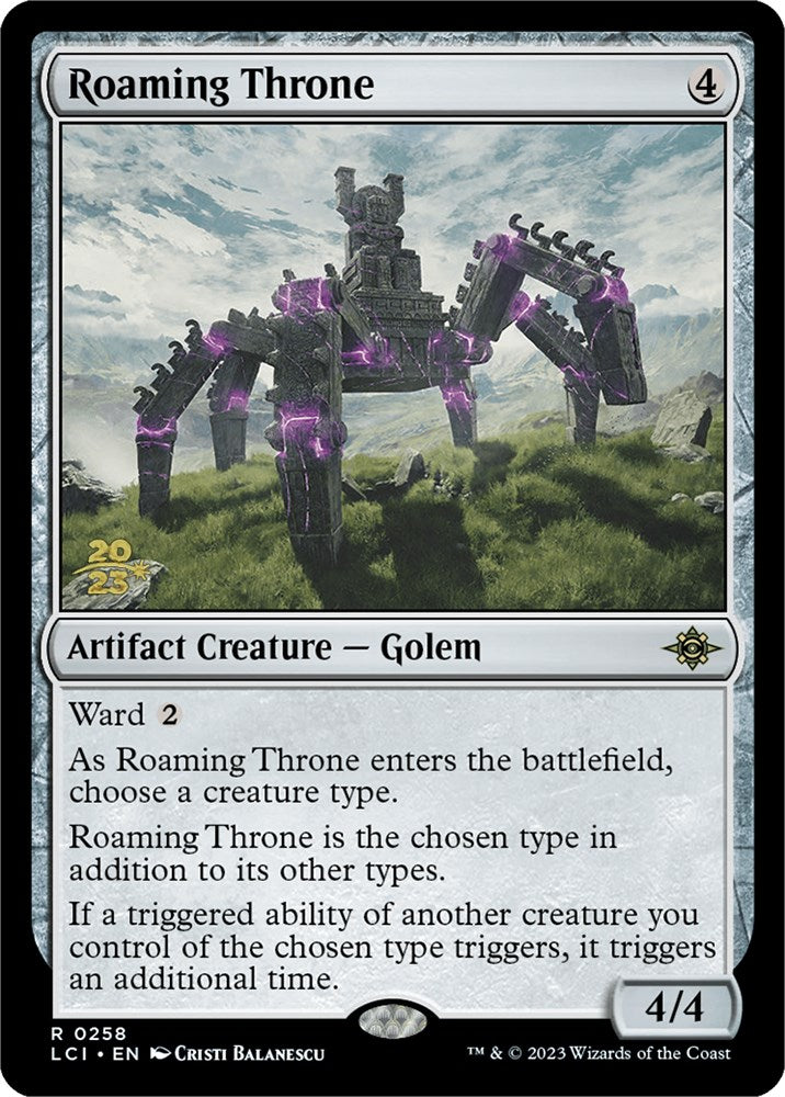 Roaming Throne [The Lost Caverns of Ixalan Prerelease Cards] | Gear Gaming Bentonville