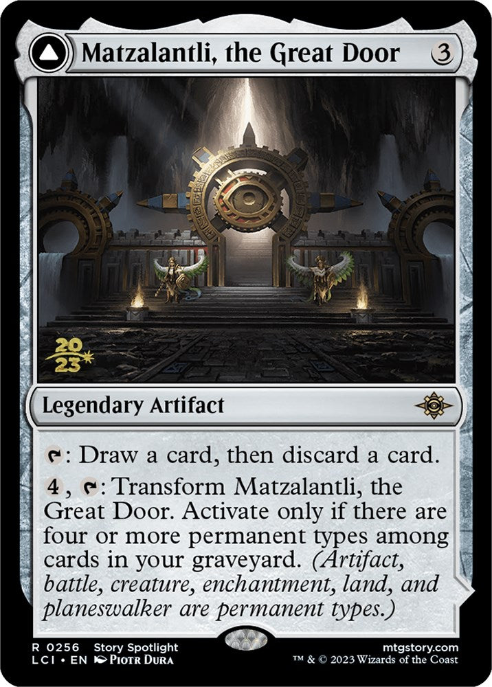 Matzalantli, the Great Door // The Core [The Lost Caverns of Ixalan Prerelease Cards] | Gear Gaming Bentonville