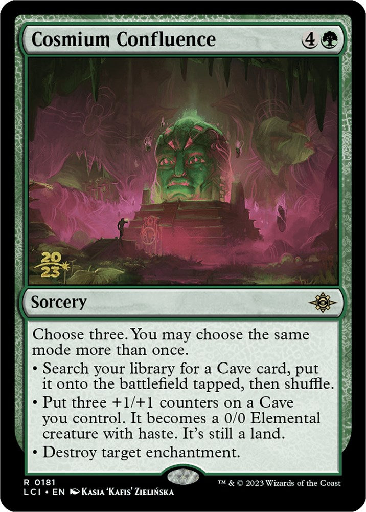 Cosmium Confluence [The Lost Caverns of Ixalan Prerelease Cards] | Gear Gaming Bentonville