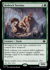 Bedrock Tortoise (Promo Pack) [The Lost Caverns of Ixalan Promos] | Gear Gaming Bentonville