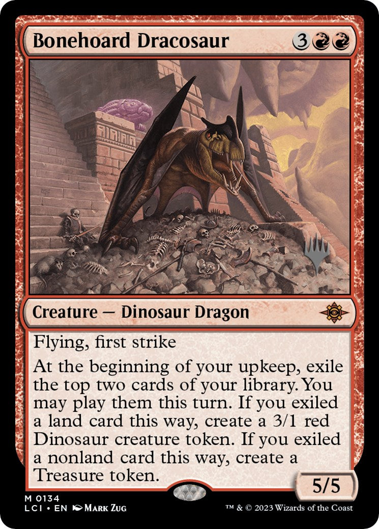 Bonehoard Dracosaur (Promo Pack) [The Lost Caverns of Ixalan Promos] | Gear Gaming Bentonville