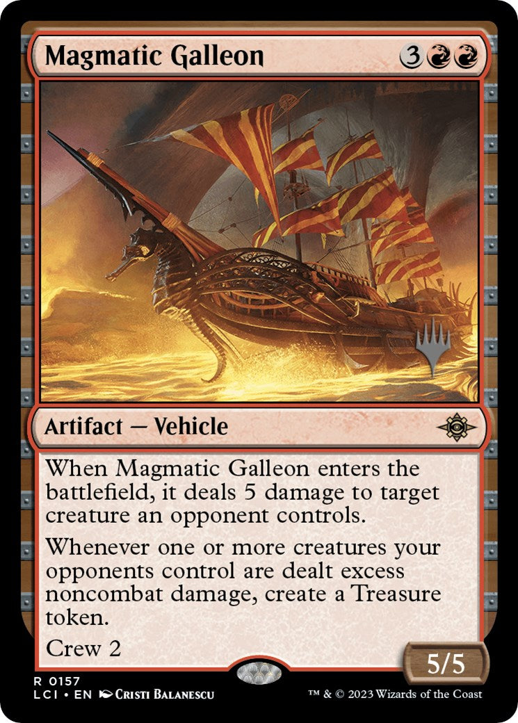 Magmatic Galleon (Promo Pack) [The Lost Caverns of Ixalan Promos] | Gear Gaming Bentonville