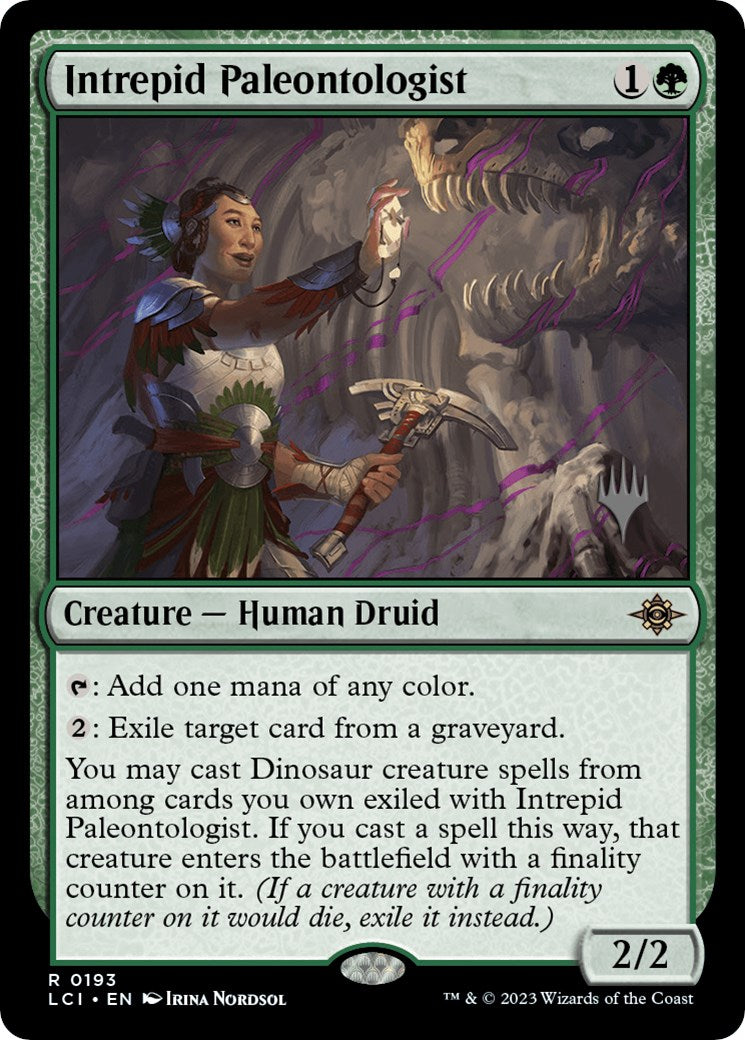 Intrepid Paleontologist (Promo Pack) [The Lost Caverns of Ixalan Promos] | Gear Gaming Bentonville