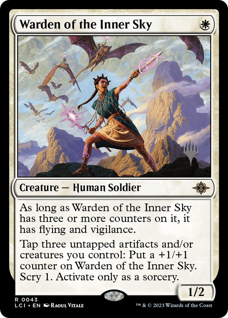 Warden of the Inner Sky (Promo Pack) [The Lost Caverns of Ixalan Promos] | Gear Gaming Bentonville