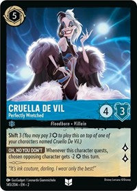 Cruella De Vil - Perfectly Wretched (145/204) [Rise of the Floodborn] | Gear Gaming Bentonville