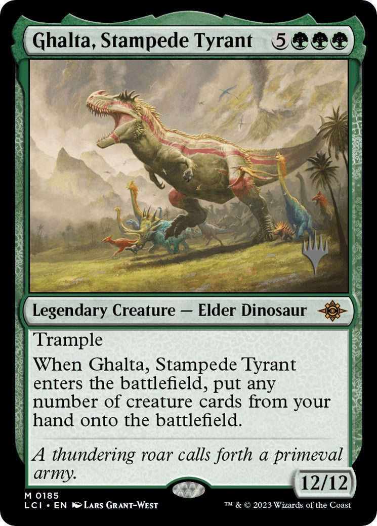 Ghalta, Stampede Tyrant (Promo Pack) [The Lost Caverns of Ixalan Promos] | Gear Gaming Bentonville