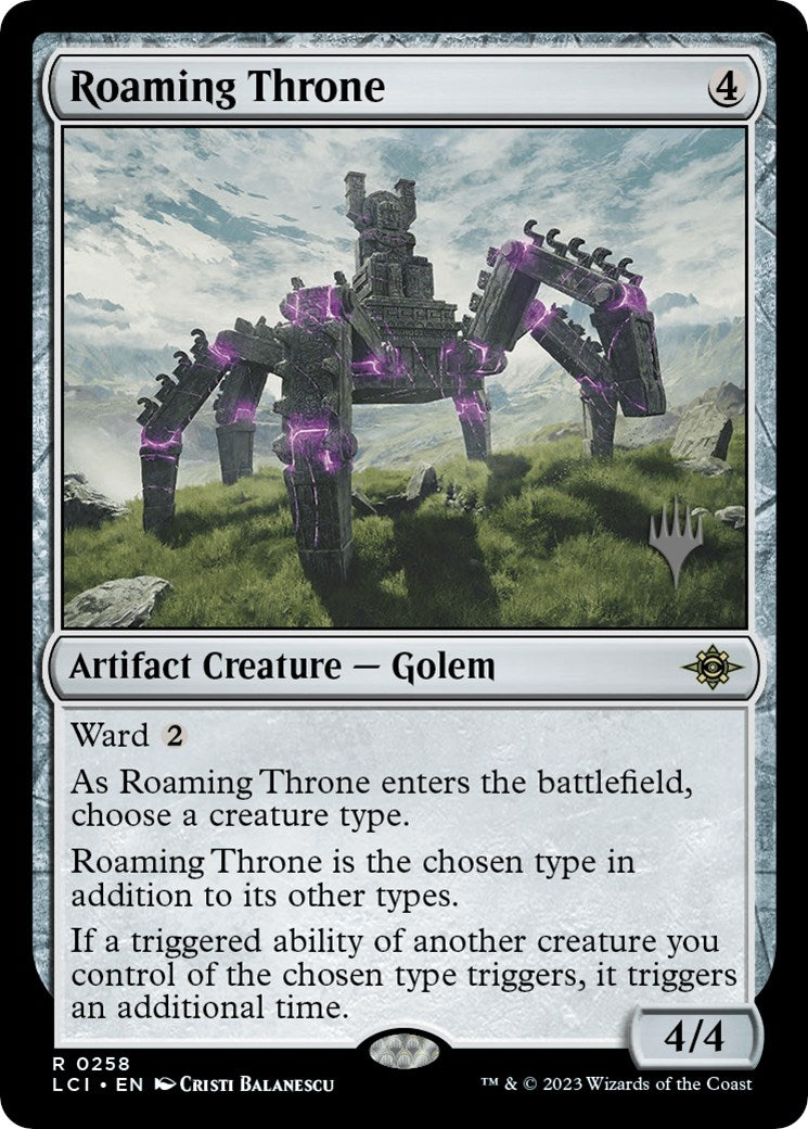 Roaming Throne (Promo Pack) [The Lost Caverns of Ixalan Promos] | Gear Gaming Bentonville