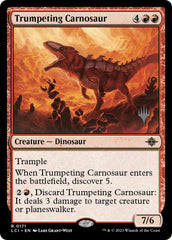 Trumpeting Carnosaur (Promo Pack) [The Lost Caverns of Ixalan Promos] | Gear Gaming Bentonville