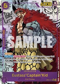 Eustass"Captain"Kid (Alternate Art) (Manga) [Awakening of the New Era] | Gear Gaming Bentonville