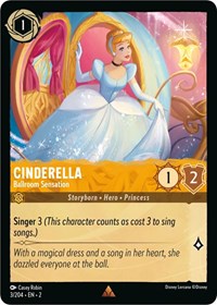 Cinderella - Ballroom Sensation (3/204) [Rise of the Floodborn] | Gear Gaming Bentonville