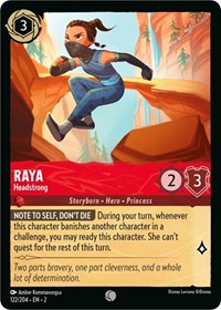 Raya - Headstrong (122/204) [Rise of the Floodborn] | Gear Gaming Bentonville
