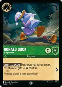 Donald Duck - Sleepwalker (78/204) [Rise of the Floodborn] | Gear Gaming Bentonville