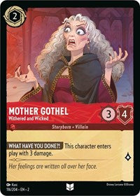Mother Gothel - Withered and Wicked (116/204) [Rise of the Floodborn] | Gear Gaming Bentonville