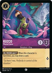 Kuzco - Wanted Llama (45/204) [Rise of the Floodborn] | Gear Gaming Bentonville