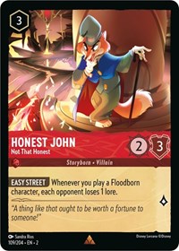 Honest John - Not That Honest (109/204) [Rise of the Floodborn] | Gear Gaming Bentonville