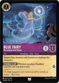 Blue Fairy - Rewarding Good Deeds (36/204) [Rise of the Floodborn] | Gear Gaming Bentonville