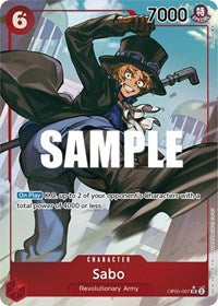 Sabo (007) (Alternate Art) [Awakening of the New Era] | Gear Gaming Bentonville