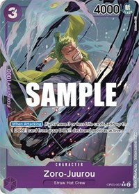 Zoro-Juurou (Alternate Art) [Awakening of the New Era] | Gear Gaming Bentonville