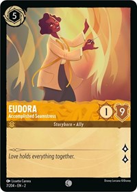 Eudora - Accomplished Seamstress (7/204) [Rise of the Floodborn] | Gear Gaming Bentonville